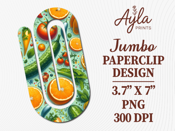 Organic Fruit Vegetables Jumbo Paperclip: The Unexpected Hero of Your Creative Workflow