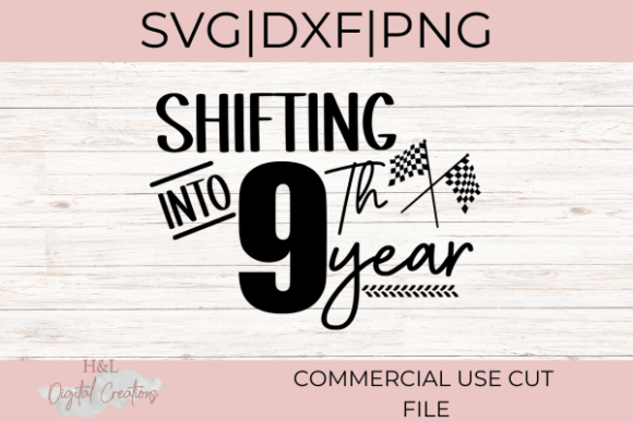 Shifting into 9th Year Svg: A Modern Approach to Back-to-School Celebrations